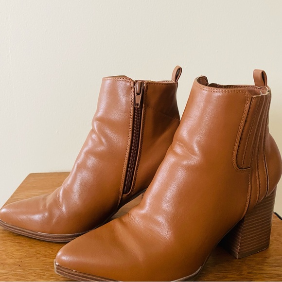 Indigo Caramel Ankle Booties - Picture 14 of 14